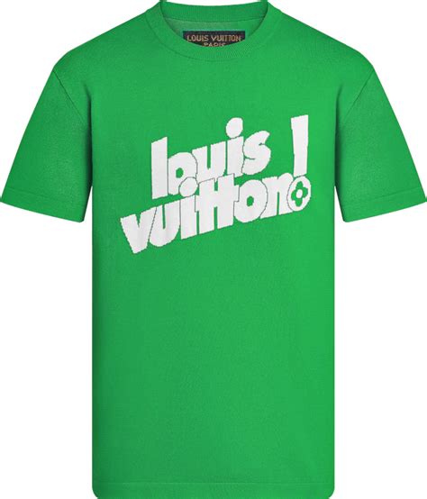 louis vuitton t-shirt green|Louis Vuitton t shirt men's.